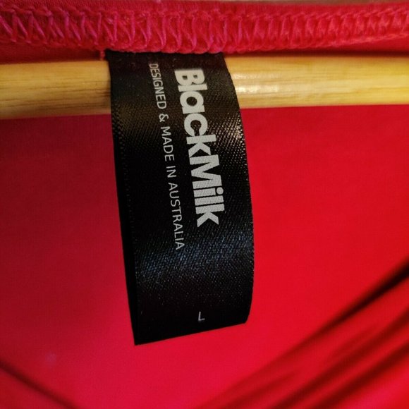 BlackMilk Pink Wrap Longline Dress - Limited Large - Picture 6 of 7